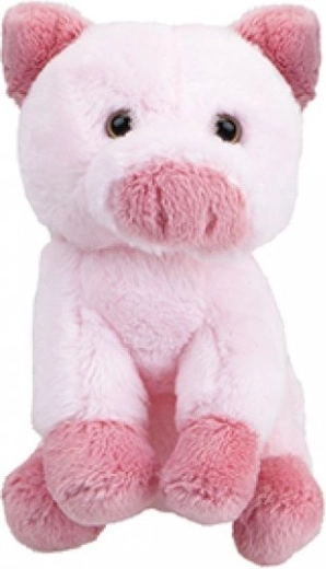 Plyšové růžové prasátko 12 cm - 1 kus