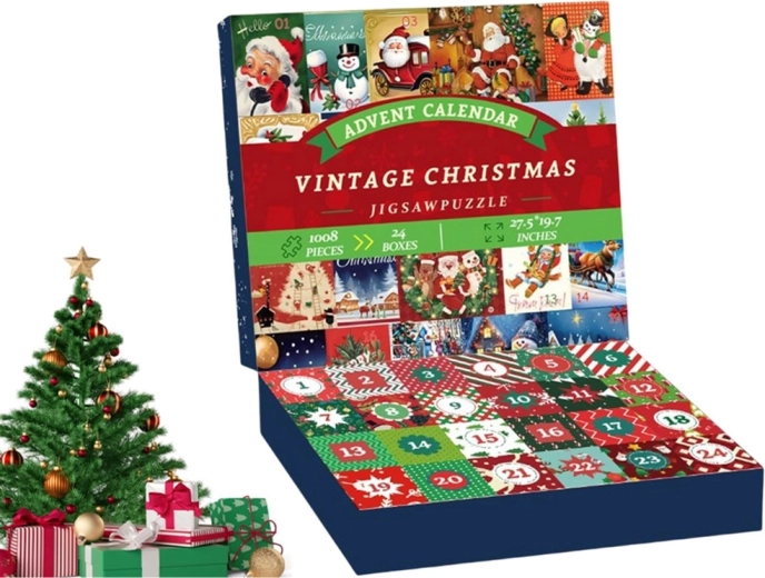 Každý den nový motiv a kousek sváteční nálady