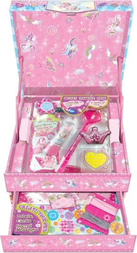 Tajná dopisní sada dvoupatrová