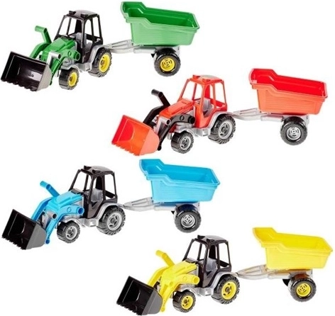 Traktor Master s přívěsem