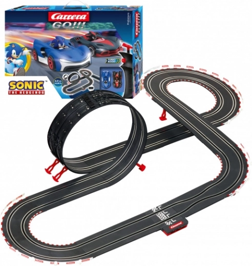 Autodráha Carrera GO Sonic s délkou 4,9 m