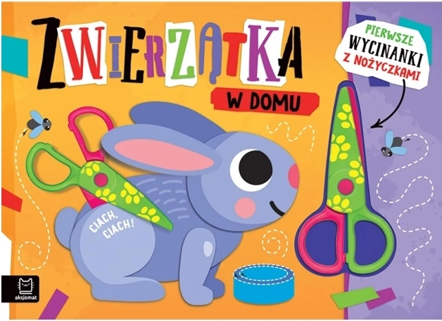 První vystřihovánky s nůžkami: zvířátka doma