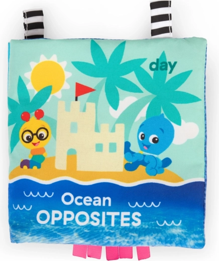Baby Einstein měkká aktivitní knížka Ocean Opposites od narození