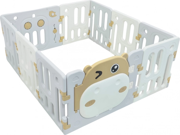 Kojec pro děti Modułowy Hipcio hnědý