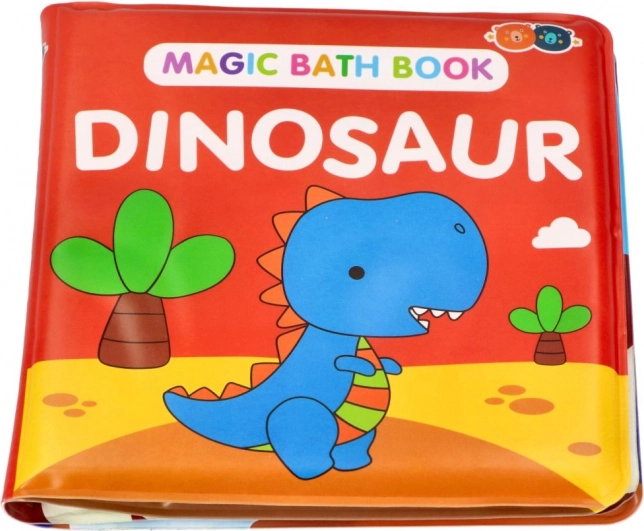 Kouzelná barevná koupací knížka s dinosaury