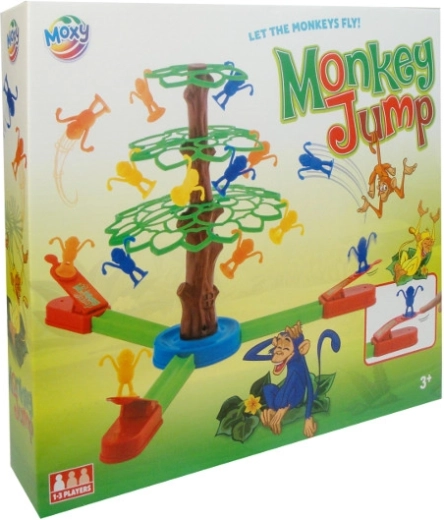 Monkey Jump skákající opičky – zručnostní společenská hra