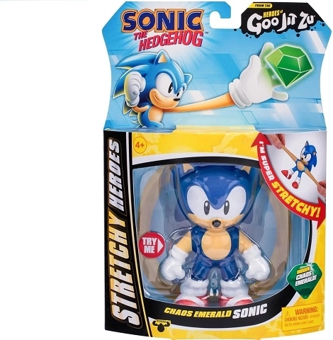 Goo Jit Zu Sonic – natahovací figurka se Smaragdem chaosu