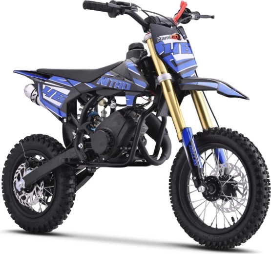 Podvozek do terénu: hydraulické vidlice a kotoučové brzdy