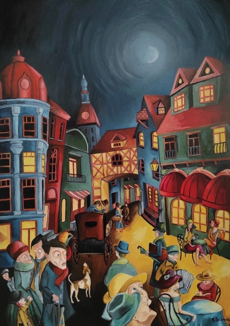 Puzzle večerní shon 1000 dílků