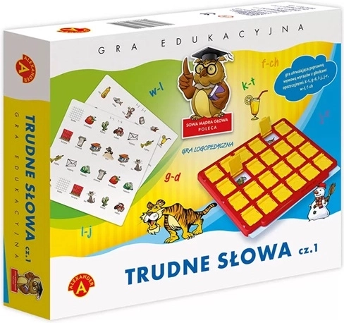 Těžká slova 1 – logopedická hra