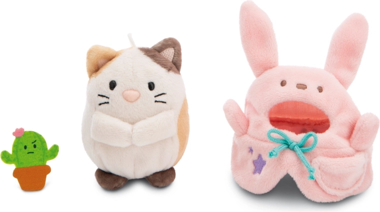 Roztomilý set 3v1: Angy, kaktus Moodi a zaječí kostým