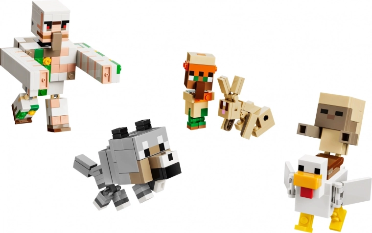6 pohyblivých postav z Minecraftu