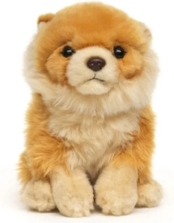 Plyšový pejsek pomeranian eco-friendly 13 cm