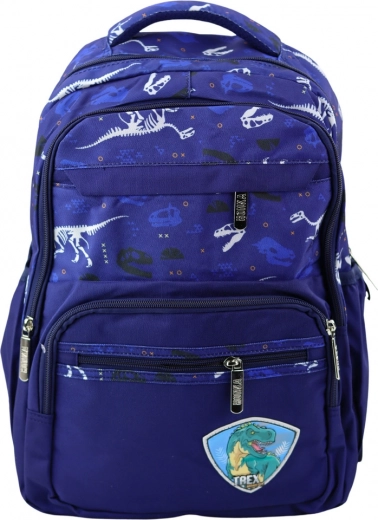 Školní batoh Dino T-Rex modrý 20L