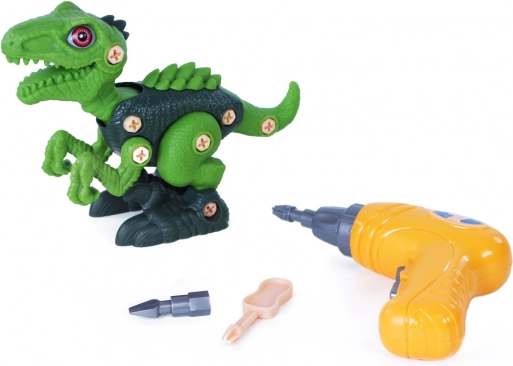 Šroubovací dinosaurus Velociraptor se šroubovákem na baterie