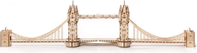Detailní model londýnského Tower Bridge