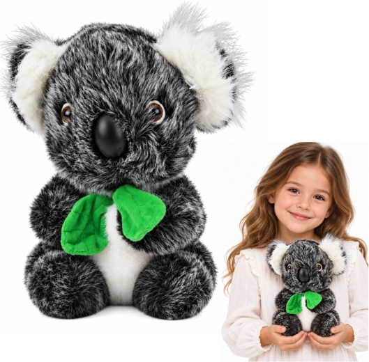 Plyšová koala se zeleným šátkem 22 cm