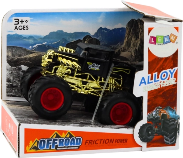 Třecí pohon pro akční jízdu bez baterií