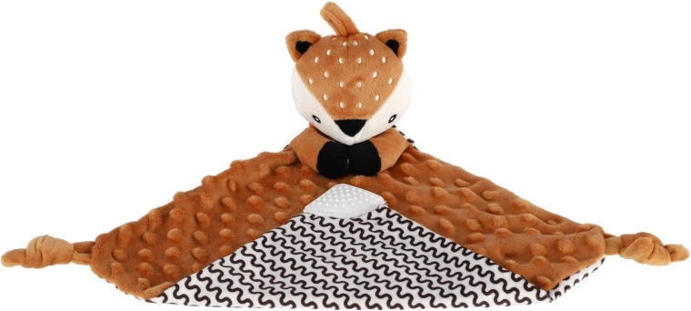 Hebká minky s 3D puntíky pro klidné usínání