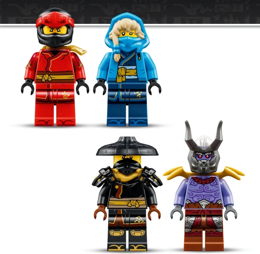Čtyři minifigurky pro akční příběhy