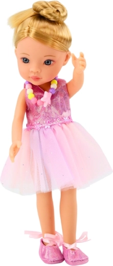 Elegantní růžové baletní šaty