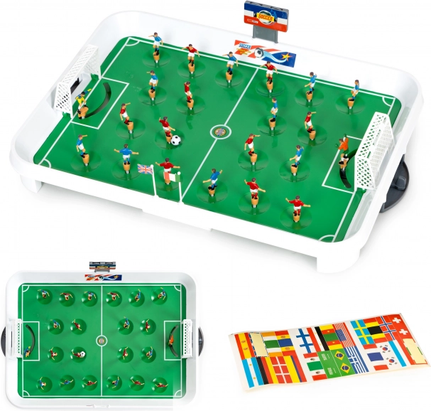 Mini stolní fotbálek s pružinami