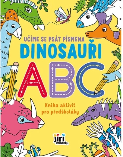 Kniha aktivit ABC pro předškoláky – dinosauři