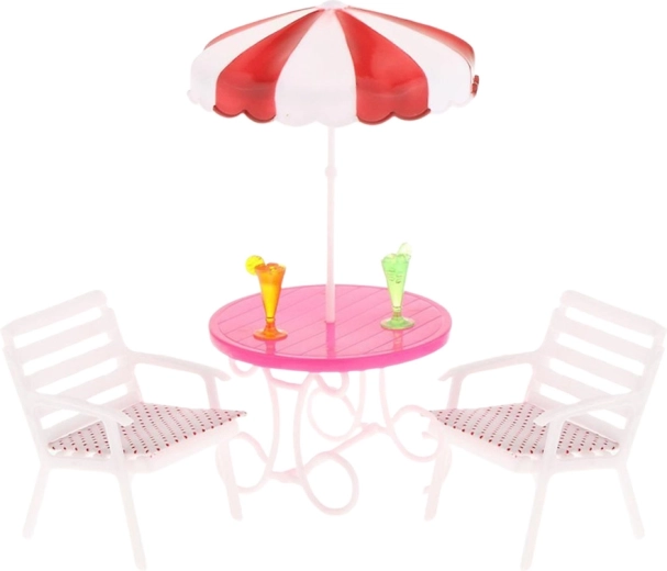 Relax zóna se slunečníkem