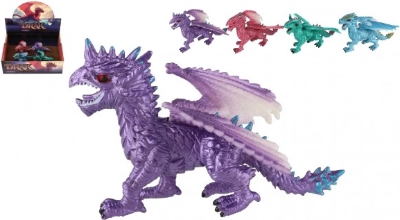 Teddies figurka draka – mix barev, 10 cm