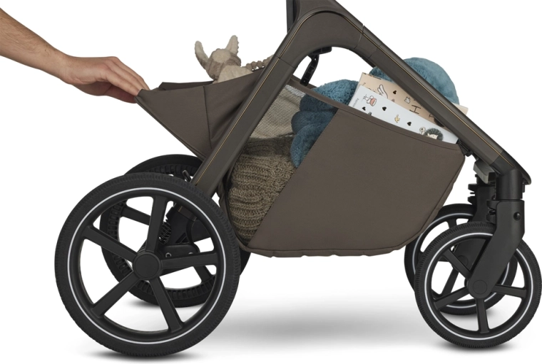 Velký košík a pohodlná jízda na každém povrchu