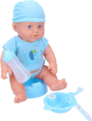 Panenka miminko 31 cm s funkcí pití a čůrání