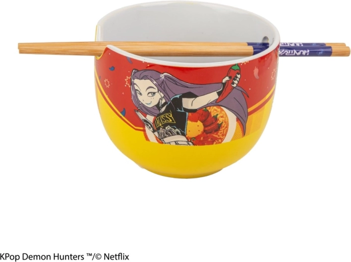 K-pop Demon Hunters ramen miska s hůlkami Mira Spice Queen