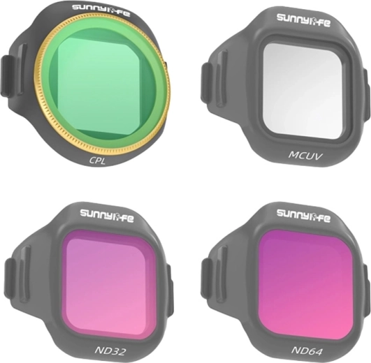 Sada filtrů SUNNYLIFE MCUV, CPL, ND32 a ND64 pro DJI MINI 5 Pro