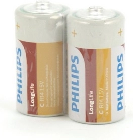 Zinko-chloridová baterie Philips C R14 1,5 V