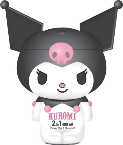 Kuromi 2v1 sprchový gel a šampon 400 ml - 1 kus