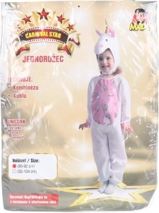Kostým jednorožce pro děti 80–92 cm