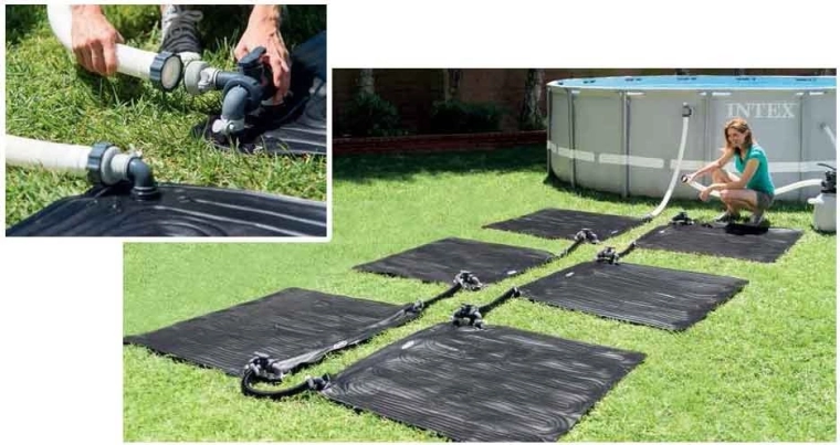 Modulární systém pro větší bazény