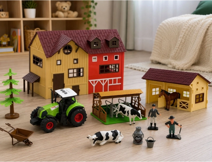 37dílný set pro kreativní farmářské příběhy