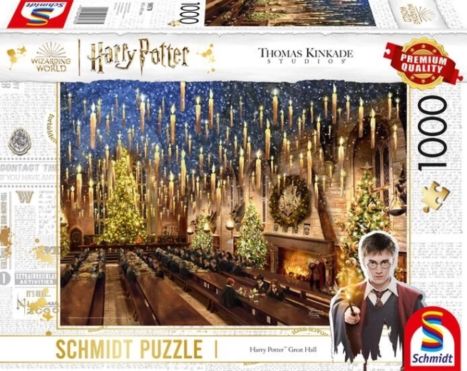 Puzzle Harry Potter: Velká síň 1000 dílků