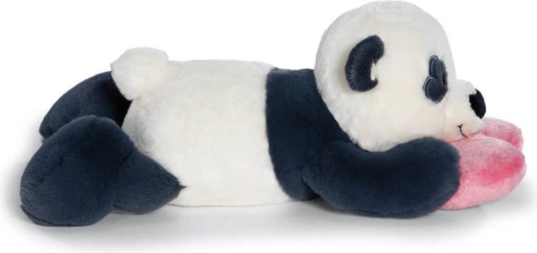 Hebká a huggable panda pro každodenní mazlení