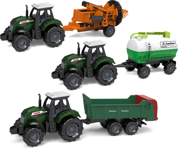 Traktor s příslušenstvím 17 cm - 1 kus