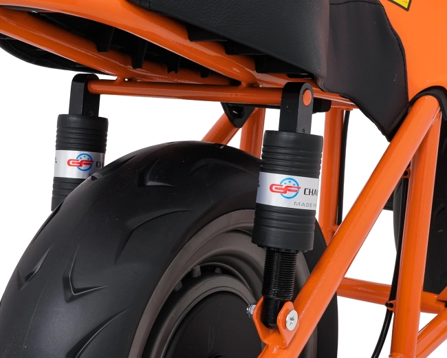 Dvojité zadní tlumiče s regulací