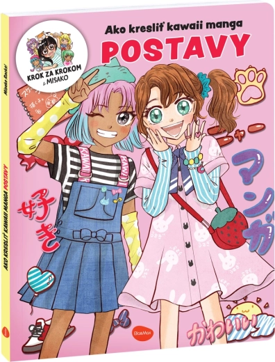 Jak kreslit kawaii manga postavy krok za krokem s Misako