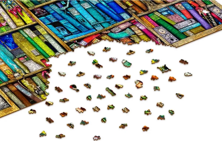 Oboustranné puzzle 2v1