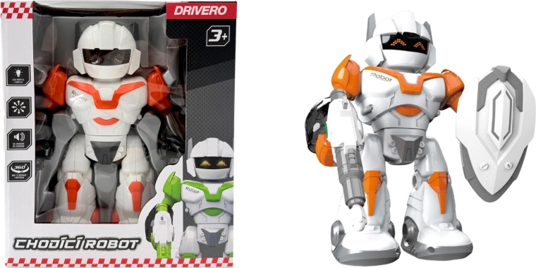 Chodící robot DRIVERO – Oranžová