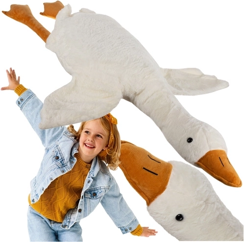 Velká plyšová husa 130cm pro děti