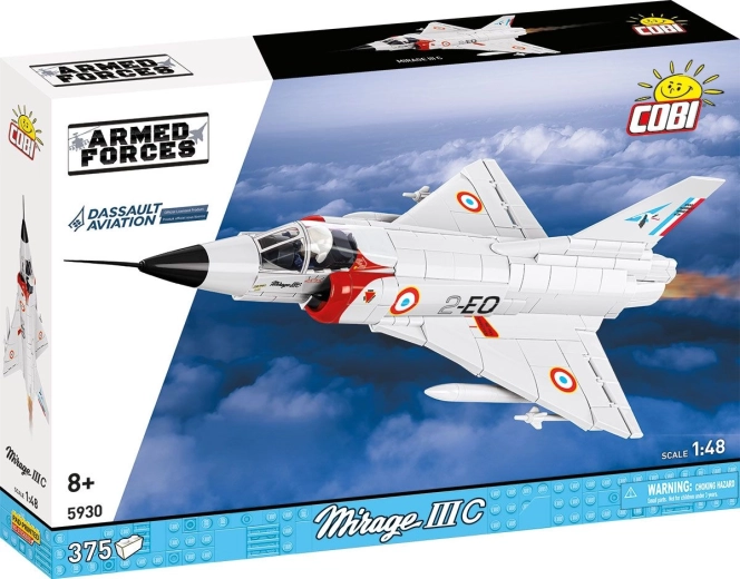Cobi Armed Forces Mirage IIIC stavebnice letadla 1:48 (375 dílků)