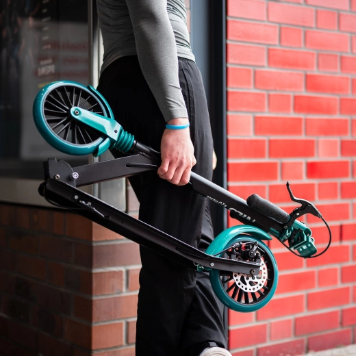 Bezpečné zastavení s kotoučovou brzdou