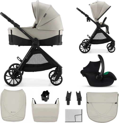 Kinderkraft kombinovaný kočárek Vesto 2 3v1 beige