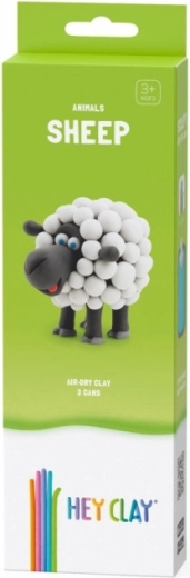 Modelína HEY CLAY – sada Zvířátka: ovečka